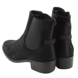 Chelsea boots élancées à nœud M270 noir le noir 1