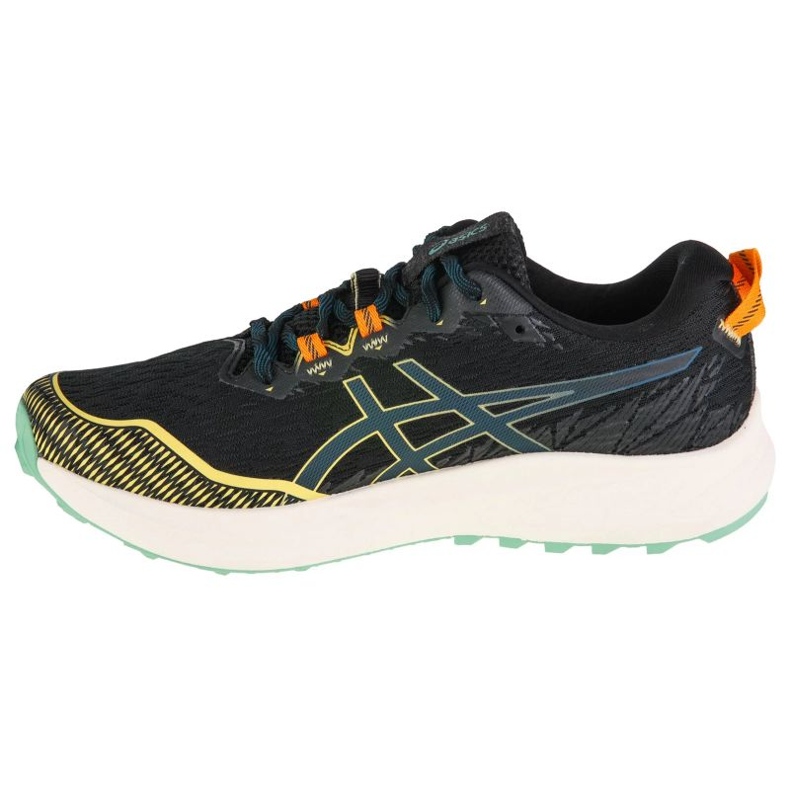 Chaussures de course Asics Fuji Lite 4 M 1011B698-002 le noir 1