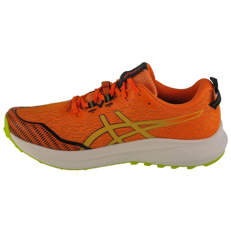 Chaussures de course Asics Fuji Lite 4 M 1011B698-800 orange 1