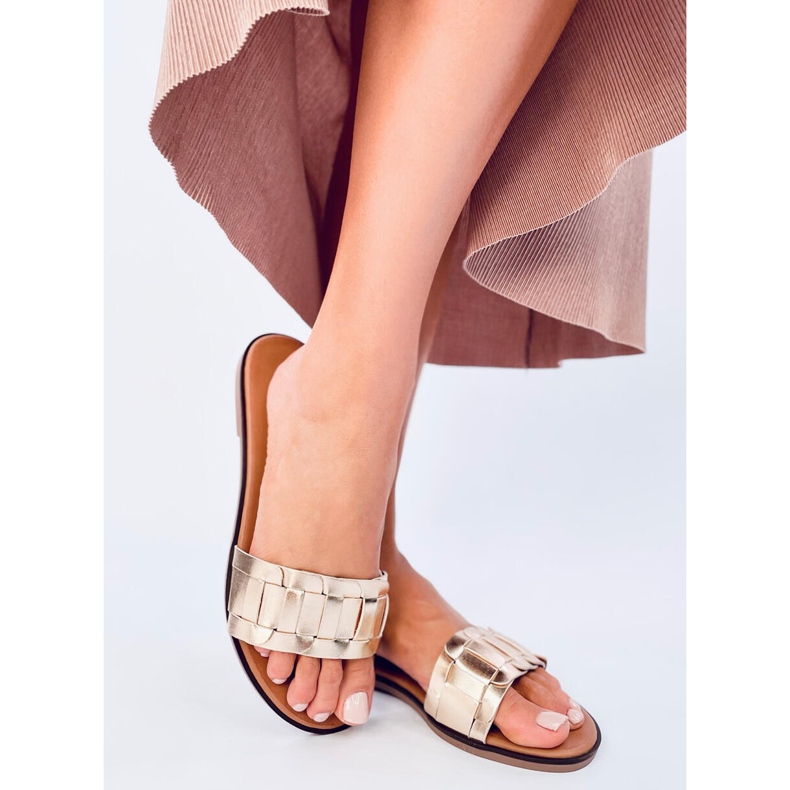 Seastar Tongs femme Lotts Gold doré 1