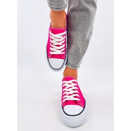 Baskets classiques pour femmes Fargis Fuchsia rose 2