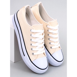 Baskets classiques femme Fargis Beige 5