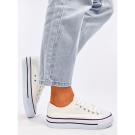 Baskets classiques femme Fargis White blanche 3