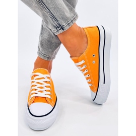 Baskets classiques femme Fargis Jaune 1