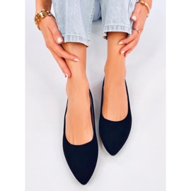 Ballerines avec insert en cuir Keys Noir le noir 3