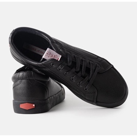 Baskets femme noires Cross Jeans 2