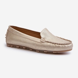 Mocassins Femme Zlote Ranica d'or 1