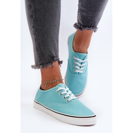 Baskets Olvali bleues classiques pour femmes 4