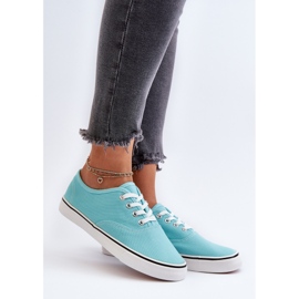 Baskets Olvali bleues classiques pour femmes 2