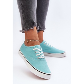 Baskets Olvali bleues classiques pour femmes 3