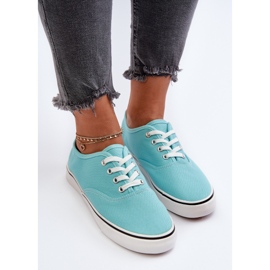 Baskets Olvali bleues classiques pour femmes 5