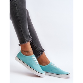 Baskets Olvali bleues classiques pour femmes 7