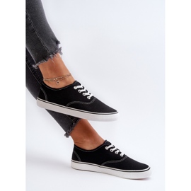 Baskets classiques pour femmes noires Olvali le noir 1