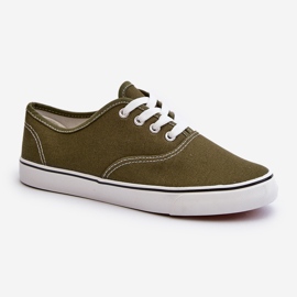 Baskets classiques pour femmes Vert foncé Olvali 2