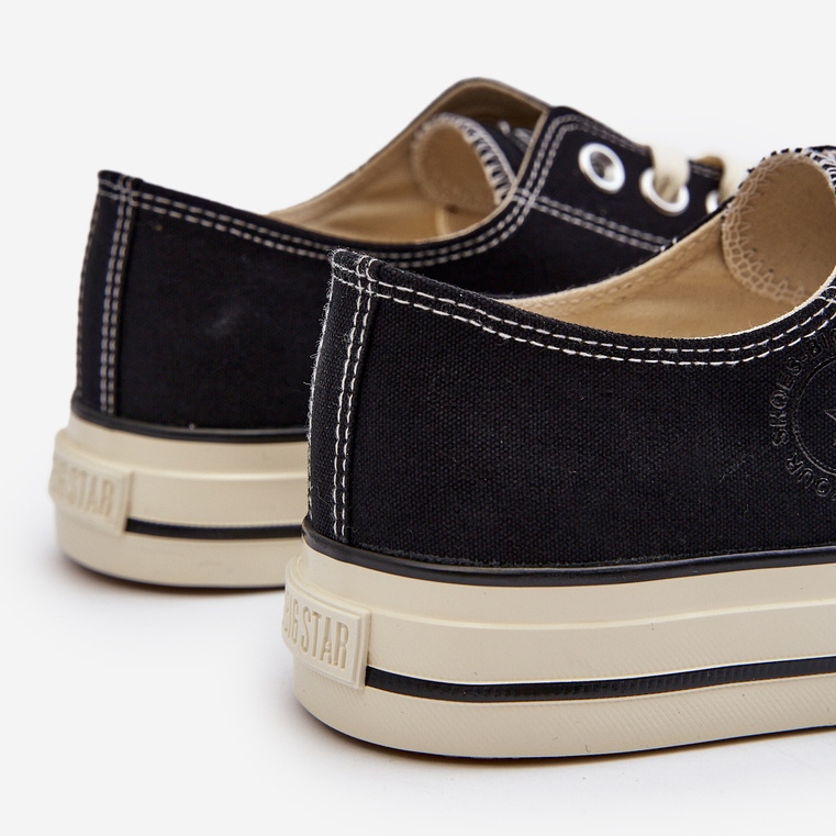 Baskets basses homme Big Star NN174099 noir le noir 2