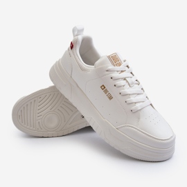 Baskets Big Star avec système de mousse à mémoire de forme pour hommes NN174149 Blanc blanche 1