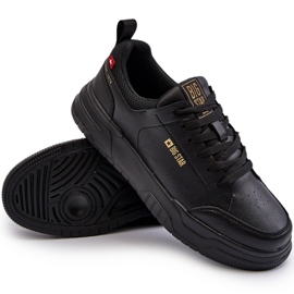 Baskets pour hommes système de mousse à mémoire de forme Big Star NN174148 noir le noir 8