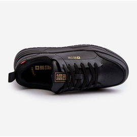 Baskets pour hommes système de mousse à mémoire de forme Big Star NN174148 noir 1