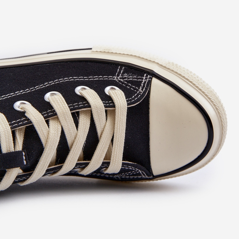 Baskets montantes pour hommes Big Star NN174109 Noir 2