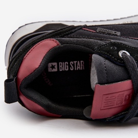 Baskets pour hommes système de mousse à mémoire de forme Big Star NN174350 noir le noir 6