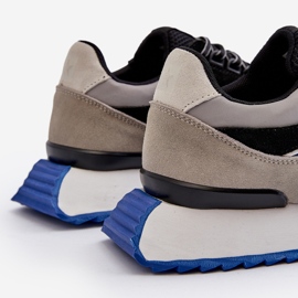 Baskets pour hommes Big Star NN174322 système de mousse à mémoire de forme marron-noir 2