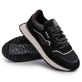 Baskets pour hommes Big Star NN174321 système de mousse à mémoire de forme noir le noir 11