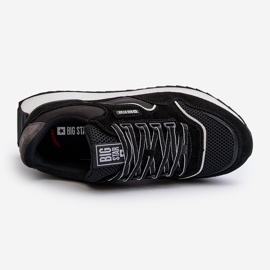 Baskets pour hommes Big Star NN174321 système de mousse à mémoire de forme noir 1