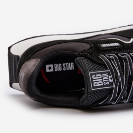 Baskets pour hommes Big Star NN174321 système de mousse à mémoire de forme noir le noir 3