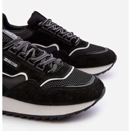 Baskets pour hommes Big Star NN174321 système de mousse à mémoire de forme noir le noir 9