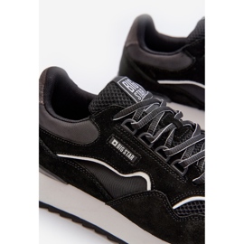 Baskets pour hommes Big Star NN174321 système de mousse à mémoire de forme noir le noir 8