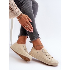 Baskets classiques pour femmes Big Star NN274286 Beige 1 Baskets classiques pour femmes Big Star NN274286 Beige 1