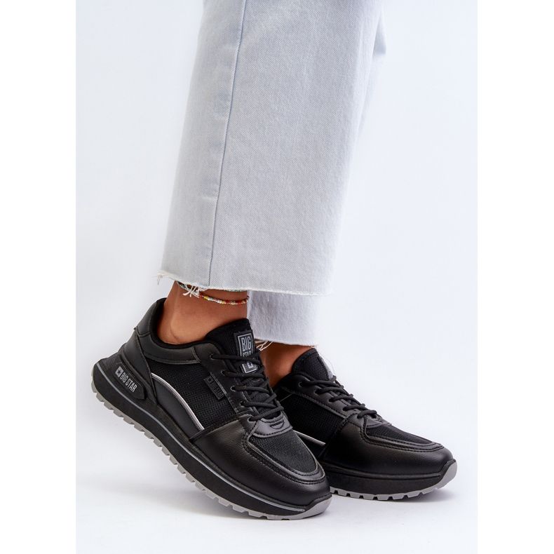 Baskets Big Star pour femmes NN274A090 Noir 2