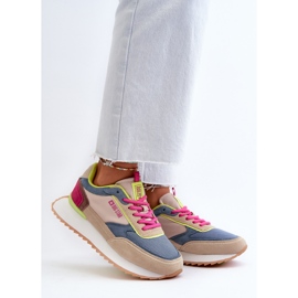 Baskets Femme Système de Mousse à Mémoire Big Star NN274692 Multicolore bleu 2 Baskets Femme Système de Mousse à Mémoire Big Star NN274692 Multicolore bleu 2