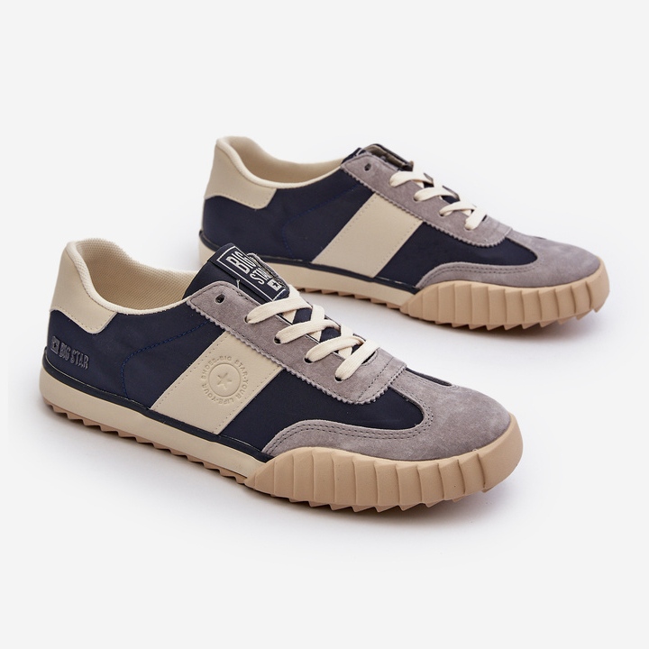 Baskets Homme Big Star NN174516 Bleu Marine 2