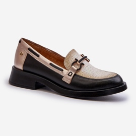 Mocassins en cuir Chaussures Femme Maciejka 06493-01 Noir le noir 2 Mocassins en cuir Chaussures Femme Maciejka 06493-01 Noir le noir 2