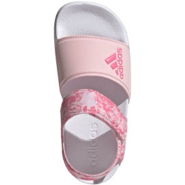 Sandales Adidas Adilette ID2624 rose 1 Sandales Adidas Adilette ID2624 rose 1