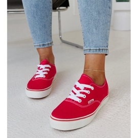 Baskets Erla classiques rose foncé 3
