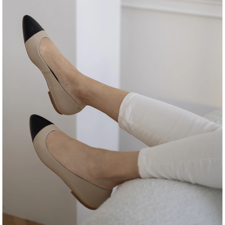 Marco Shoes Ballerines Bilbao beige 2