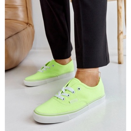 Baskets classiques Erla citron vert 2