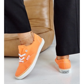 Baskets Erla classiques orange 4