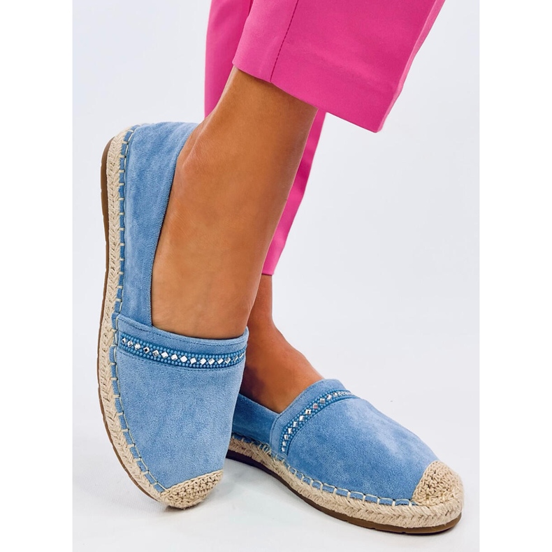 Espadrilles femme Etance Bleu 2