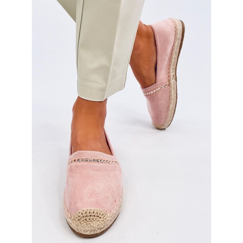 Etance Espadrilles femme roses 1