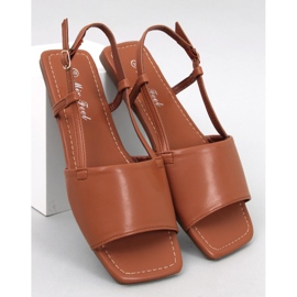 Sandales femme Dreys Camel brun 4