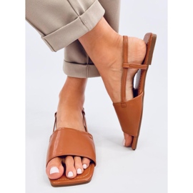 Sandales femme Dreys Camel brun 3