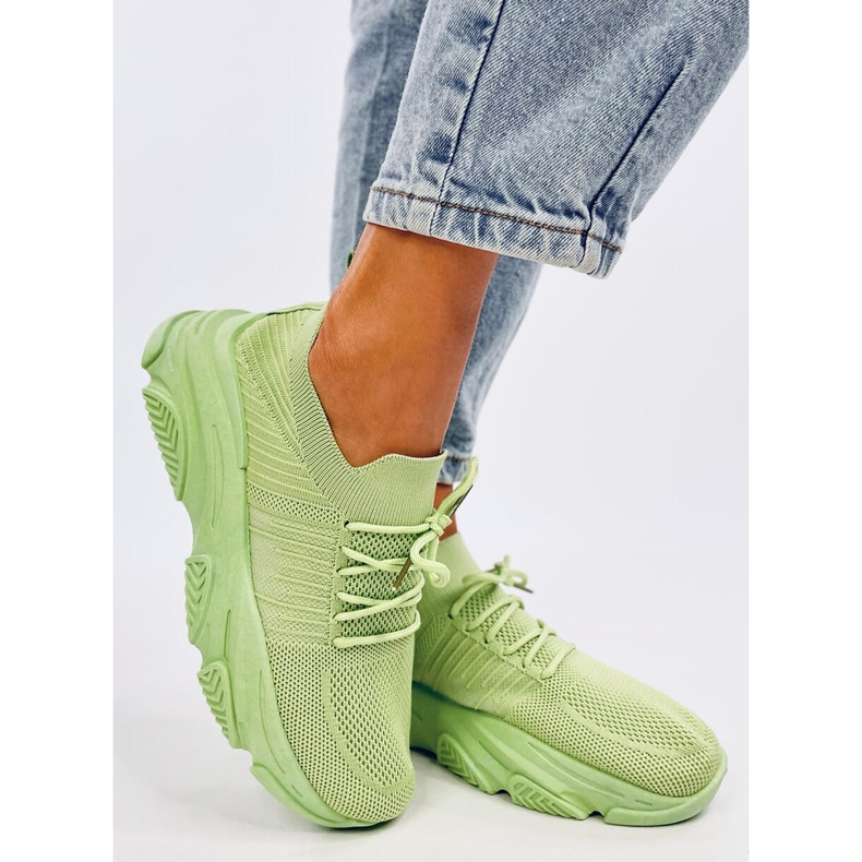 Chaussures de sport chaussettes Fabre L.GREEN vert 1