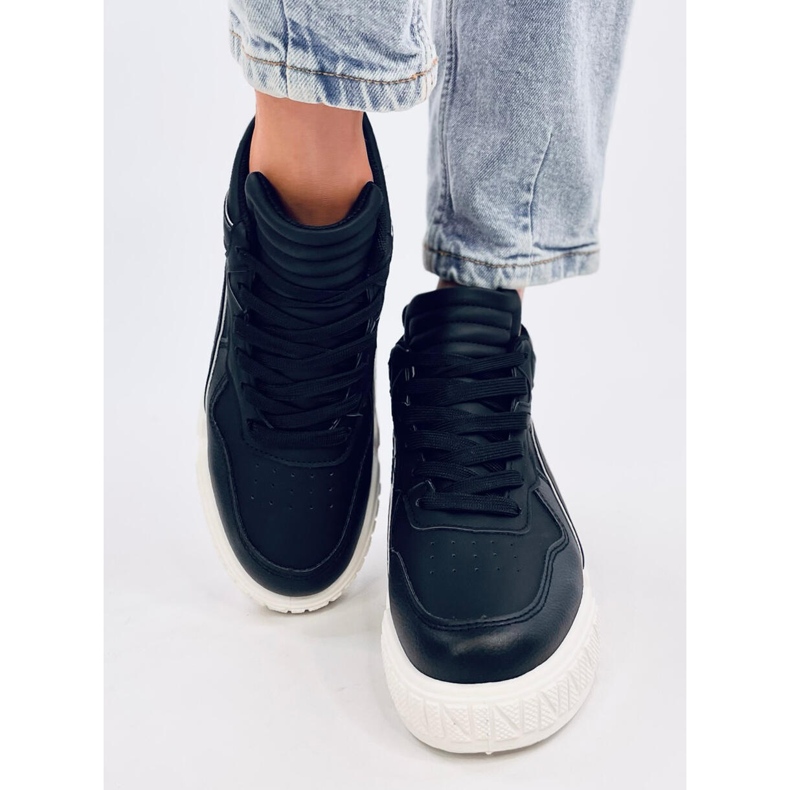 Gahine Baskets montantes noires le noir 1