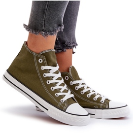 Baskets Femme Vert Foncé Socerio 9