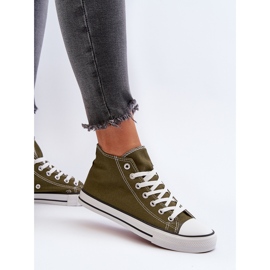 Baskets Femme Vert Foncé Socerio 5