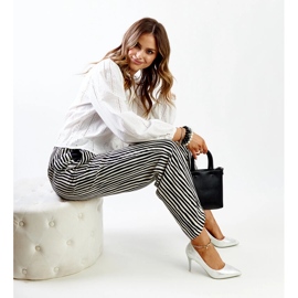 Talons hauts métallisés argentés avec empiècement en cuir Paume 1 Talons hauts métallisés argentés avec empiècement en cuir Paume 1