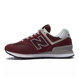 Chaussures New Balance WL574EVM rouge 1